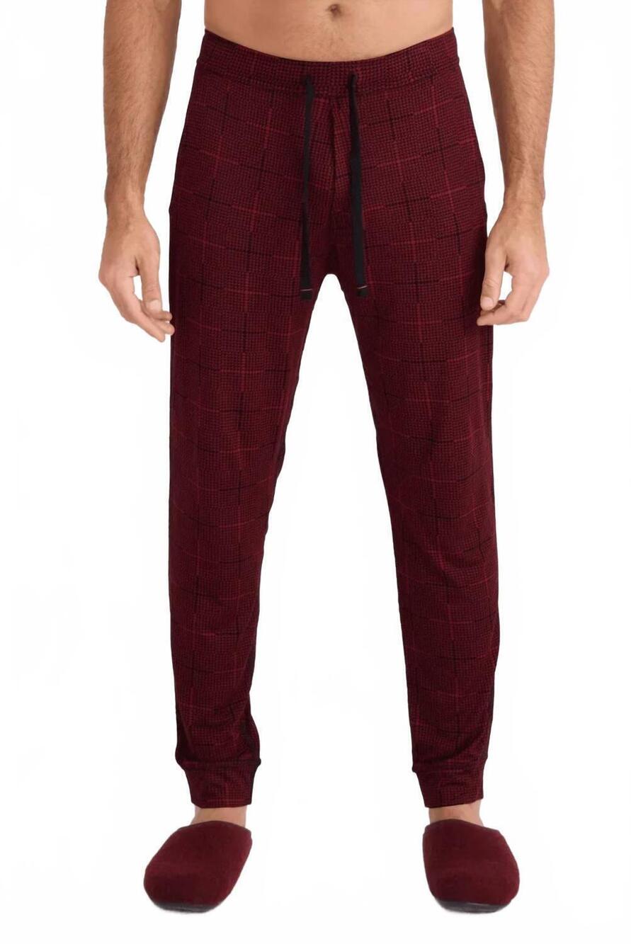 NEW SAXX snooze pant in rad plaid cabernet